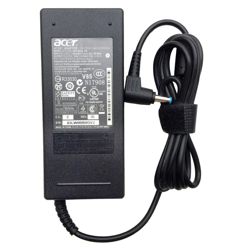 Original 90W AC Adapter Charger Acer Aspire E5-772G-785X + Free Cord