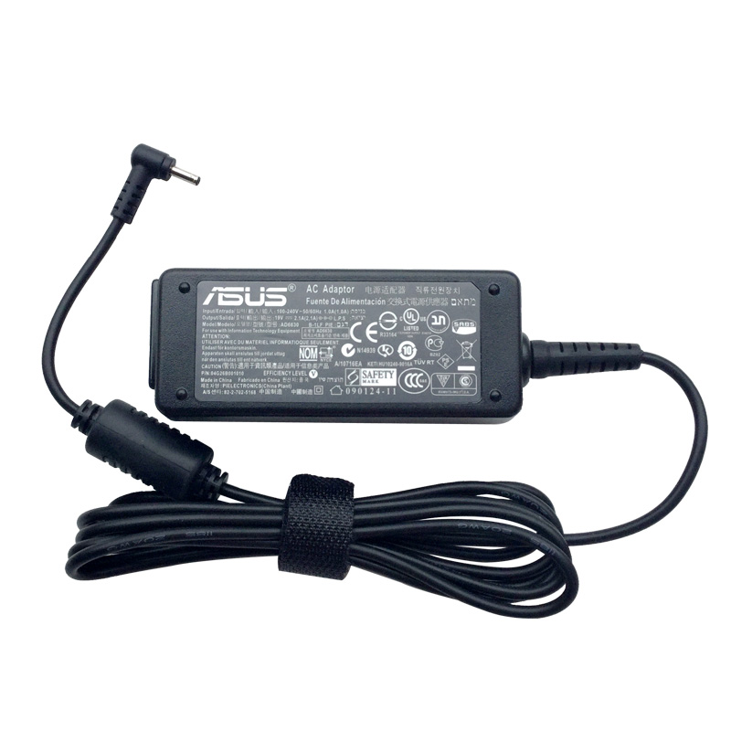 40W Asus Eee PC 1018P-WHI122S 101HA-MU1X AC Adapter Charger Power Cord